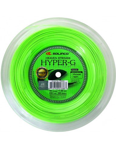 Bespanservice: Solinco Hyper-G Soft 1.25mm (Gratis)