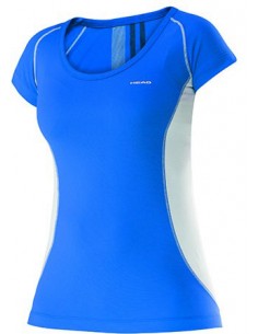 Head Club W T-Shirt Technical Blue