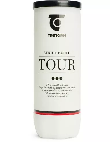 Tretorn Serie+ Padel Tour 3-pack