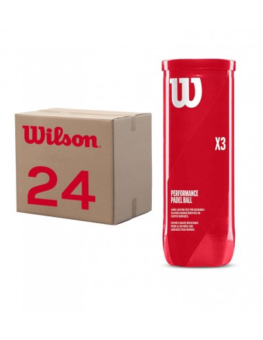Wilson Padel X3 Ball (Doos 24x 3-Pack)
