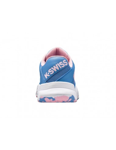 K-Swiss Court Express Omni Junior SilvLakeBlue/White/Pink
