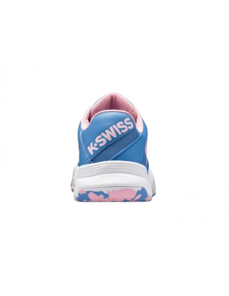 K-Swiss Court Express Omni Junior SilvLakeBlue/White/Pink
