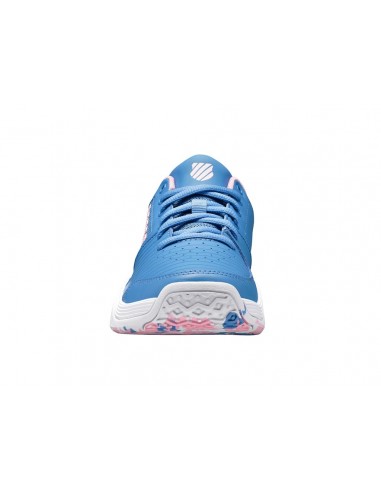 K-Swiss Court Express Omni Junior SilvLakeBlue/White/Pink