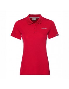 Head Club Tech W Polo Red