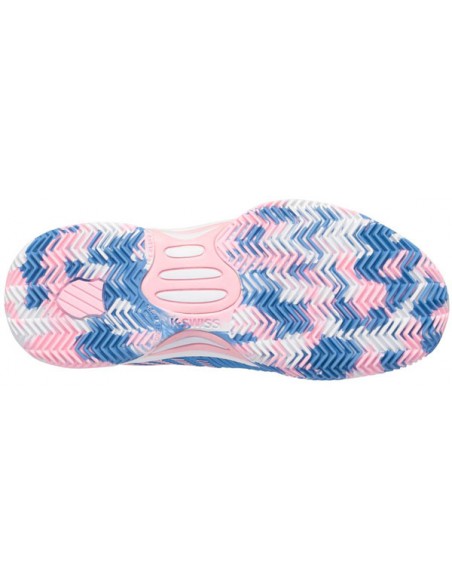 K-Swiss Hypercourt Express 2 HB SilvLKBL/White/Pink