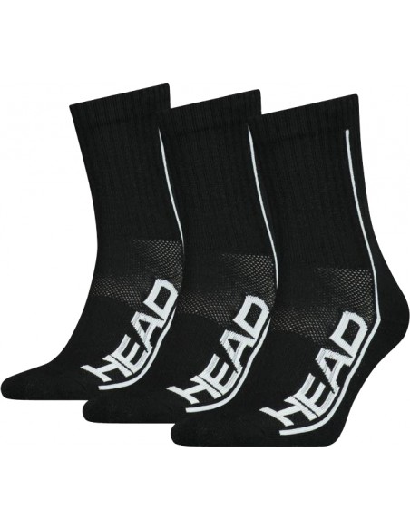 Head Socks Tennis 3P Performance Black