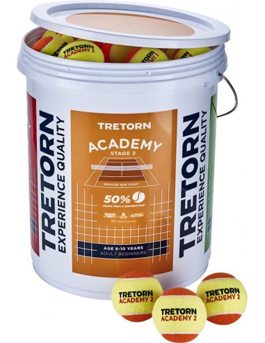 Tretorn Academy Stage 2 Oranje Bucket