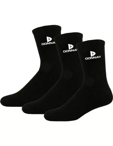 Donnay 3-Pack Sport Sock Black