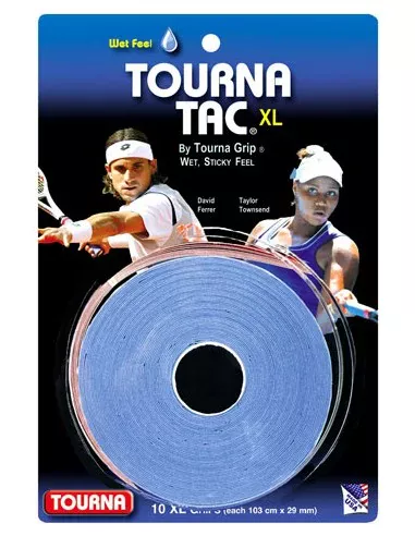 Tourna Tac 10-Pack XL Blue
