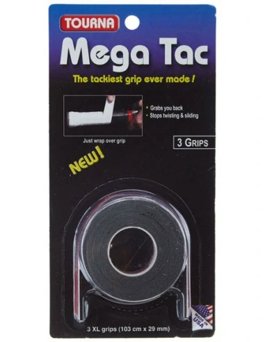 Tourna Mega Tac 3-Pack XL Black