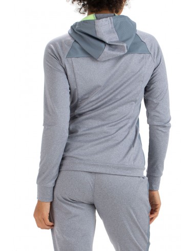 Sjeng Sports Hooded Jacket Atina (Grey Melange)