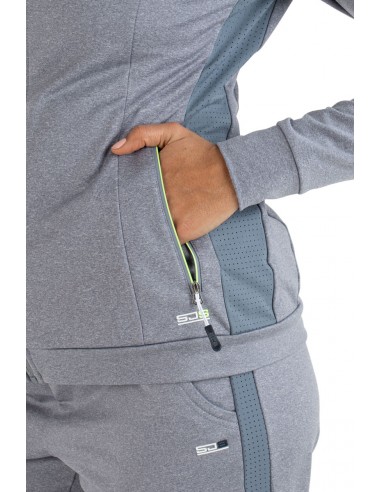 Sjeng Sports Hooded Jacket Atina (Grey Melange)