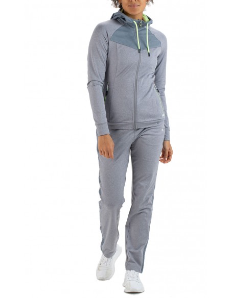 Sjeng Sports Hooded Jacket Atina (Grey Melange)