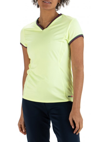 Sjeng Sports Lady Tee Dorothee Soft fluo yellow