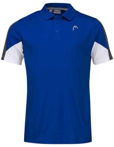 Head Club 22 Tech Polo Shirt M (Royal)