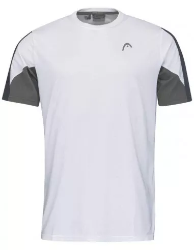 Head Club 22 Tech T-Shirt M (White/Navy)