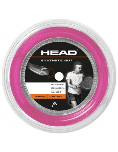 Head Synthetic Gut Pink 200M Coil