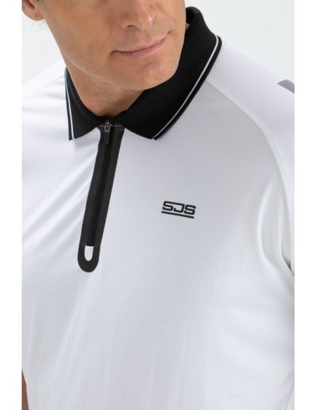 Sjeng Sports Men Polo Vasilis (Real White)