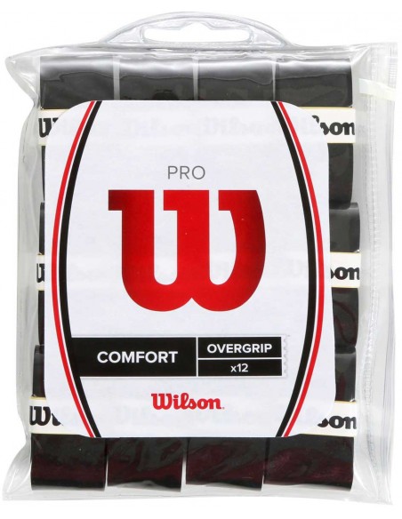 Wilson Pro Overgrip Sensation 12-pack Black