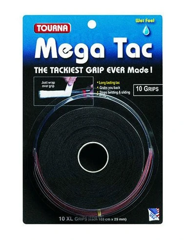 Tourna Mega Tac 10pack XL Black