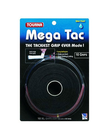 Tourna Mega Tac 10pack XL Black