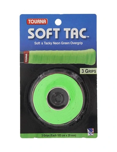 Tourna Soft Tac 3 pack Neon Green