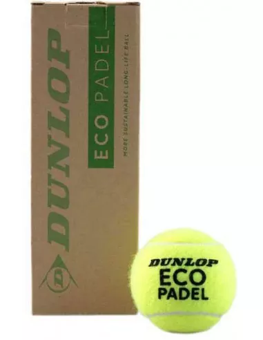 Dunlop Eco Padel 3-Pack