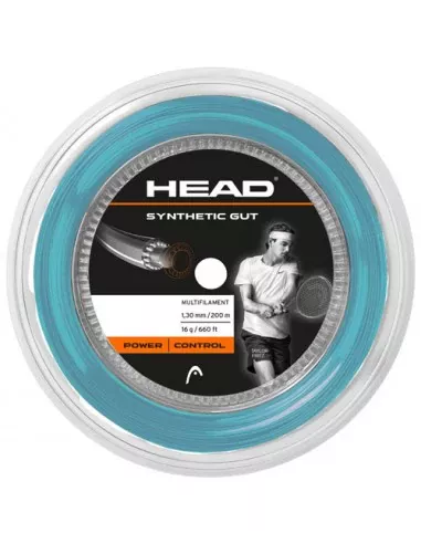 Head Synthetic Gut Blue 200M Coil