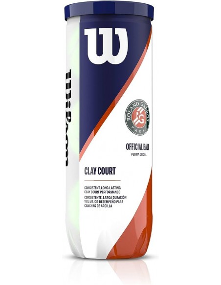 Wilson Roland Garros Clay Court 3-pack