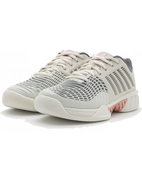 Kswiss Express Light 3 HB Carpet (White/Black/Rose)