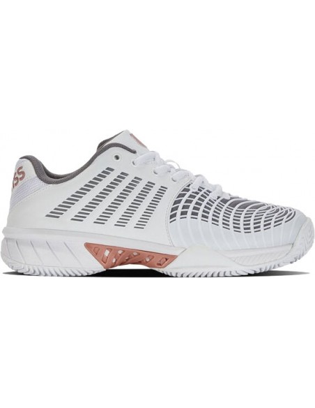 Kswiss Express Light 3 HB Carpet (White/Black/Rose)