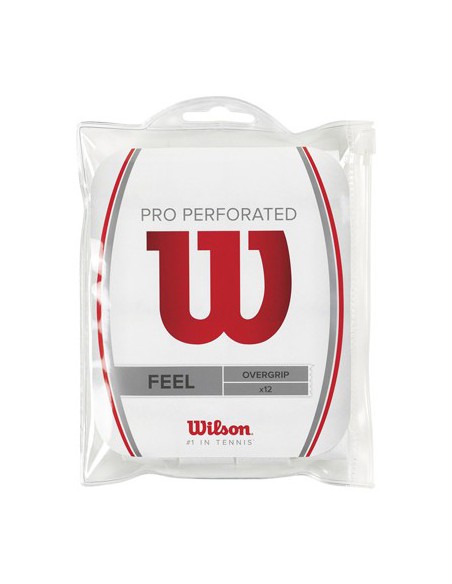 Wilson Pro Overgrip 12 pack Perforated