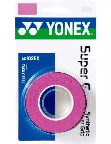 Yonex Super Grap 3-pack Pink
