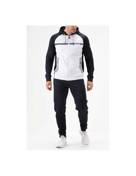 Sjeng Sports Men Hooded Jacket Anzel (Real White)