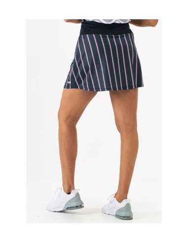 Sjeng Sports Lady Skort Leanne (Dark Blue Stripes)
