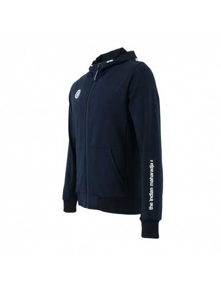 Indian Maharadja Kadiri Men Hooded Jacket (Navy)
