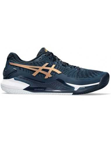 Asics Gel Resolution 9 Clay (French Blue/Gold)