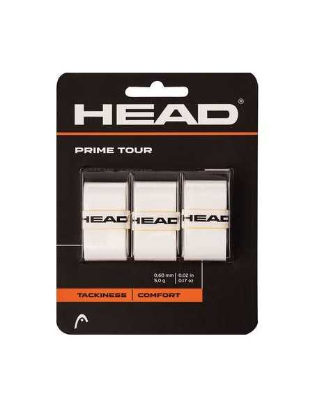 Head Prime Tour Overgrip 3 Pack White