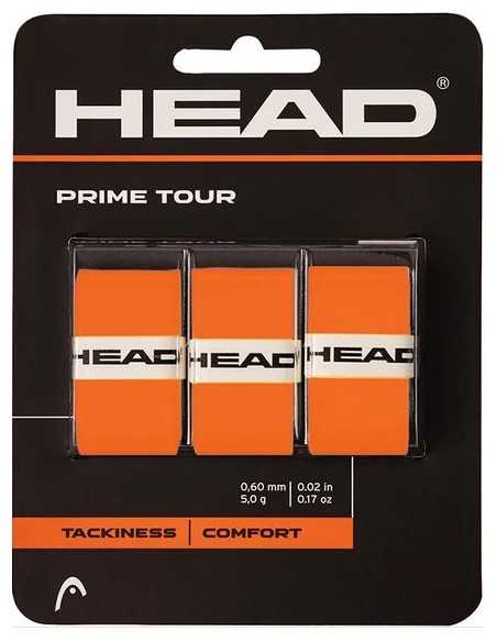 Head Prime Tour Overgrip 3 Pack Orange