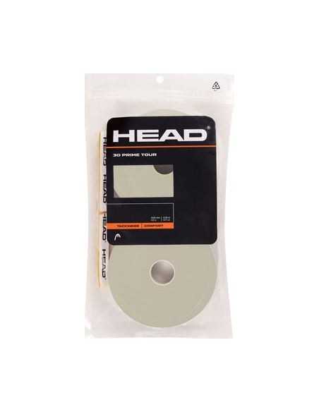 Head Prime Tour Overgrip 30 Pack Grey