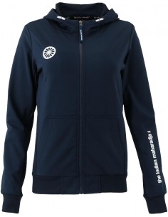 Indian Maharadja Kadiri Women Hooded Jacket (Navy)