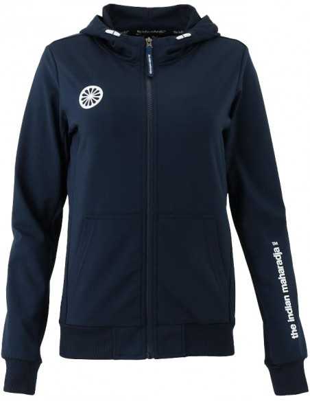 Indian Maharadja Kadiri Women Hooded Jacket (Navy)