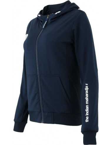 Indian Maharadja Kadiri Women Hooded Jacket (Navy)