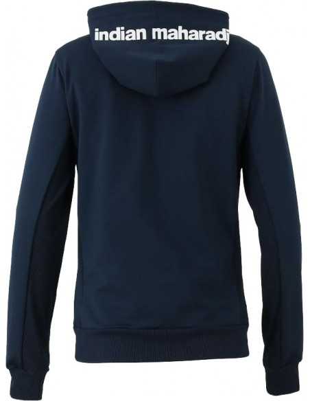 Indian Maharadja Kadiri Women Hooded Jacket (Navy)