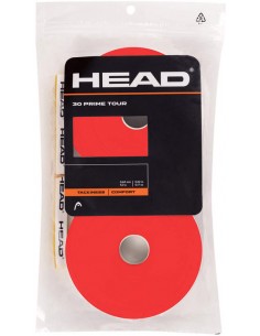 Head Prime Tour Overgrip 30 Pack Salmon