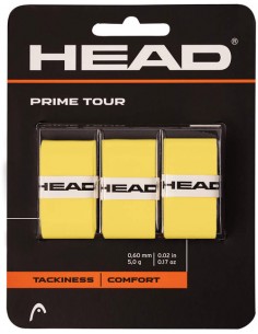 Head Prime Tour Overgrip 3 Pack Yellow