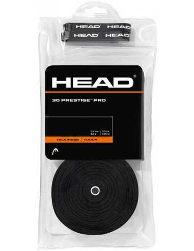 Head Prestige Pro Overgrip 30 Pack Black