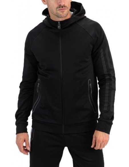 Sjeng Sports Man Hooded Jacket Orrell (Black)