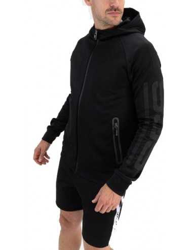 Sjeng Sports Man Hooded Jacket Orrell (Black)