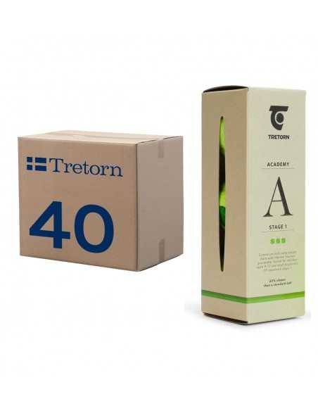 Tretorn Academy Stage 1 Groen (Doos 40x3-pack)